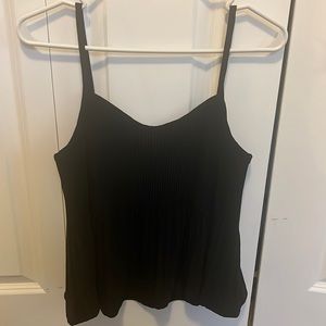 Black blouse tank top